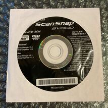 ◎(518ー26) FUJITSU ScanSnap SV600 Setup DVD-ROM 未開封_画像1