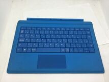 ◆0591)Surface3専用　キーボード　Type cover　タイプカバー　ブルー model 1644_画像1