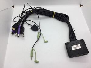 ◆05371) ELECOM　KVM-HDHDU2 HDMI　パソコン切替　エレコム　KVM切替