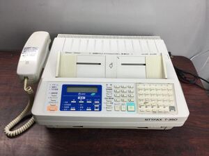 *05376) NTT FAX T-350 feeling . roll paper business faksNTTFAX business use fax telephone 