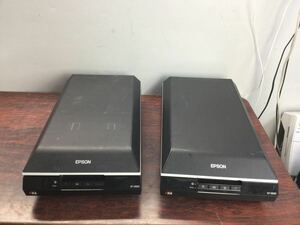 ◆05407) EPSON GT-X830 A4フラッドヘッドスキャナ　2台セット動作品