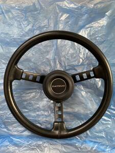 DATSUN original competition steering wheel *datsun competition * that time thing * beautiful goods 