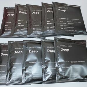 original blend DEEP オリジナルブレンド　DEEP コーヒー 　10袋　ドリップバック