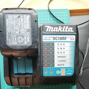 マキタ DC18RF USB端子あり 急速充電器 makita バッテリー付属