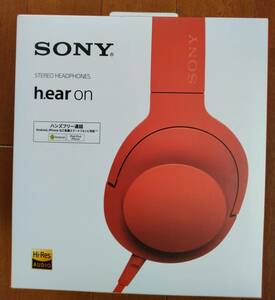 ソニー(SONY)　ヘッドフォン　h.ear on