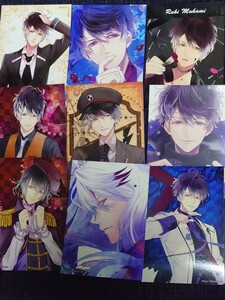 DIABOLIK LOVERS ブロマイド 9枚セット 無神 ルキ アズサ 月浪 カルラ ブロマイドコレクション SKiT Dolce Rejet ディアラバ