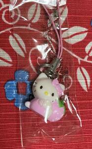 HELLOKITTY rare! pink strawberry VERSION Kitty Chan not for sale mascot netsuke strap 