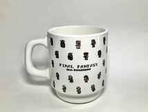 スクエアエニックス ファイナルファンタジー 30周年記念 別れの物語展 ドット絵 マグカップ FINAL FANTASY ゲーム グッズ_画像1