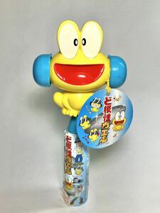 昭和レトロ 当時物 ど根性ガエル DJ ピョン吉　未開封品 鳴り物 おもちゃ ガム 食玩 カエル アニメ ライズA1 