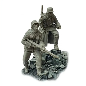 [ scale 1/35] resin resin military figure kit WW2 world large war ..2 body set not yet painting unassembly 