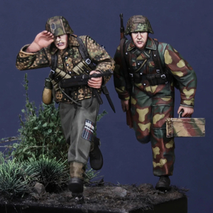 [ scale 1/35] resin resin military figure kit WW2....2 body set not yet painting unassembly world large war T087