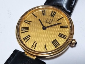 dunhill腕時計　ダンヒル腕時計　ダンヒル手巻き腕時計　SWISSクロノメータービンテージモデル　機械式腕時計　稼働品男性用サイズ