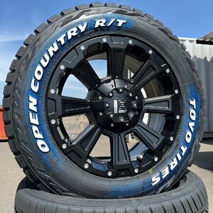 デリカD5 エクストレイル RAV4 CX5 ヴァンガード 16インチ トーヨー オープンカントリー RT 235/70R16 ホワイトレター LEXXEL【DeathRock】