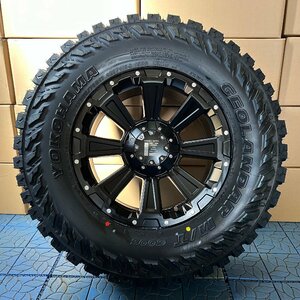 JK JL ラングラー LEXXEL DeathRock ヨコハマ ジオランダー MT G003 265/70R17 285/70R17 275/70R17 タイヤホイール17インチ