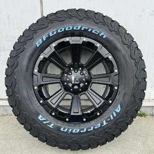 プラド ハイラックス パジェロ サーフ 17インチ タイヤホイール 4本セット BF Goodrich オールテレーン KO2 265/65R17 265/70R17 DeathRock