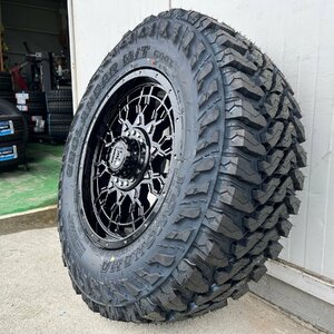 プラド ハイラックス パジェロ サーフ 17インチ タイヤ ホイールセット ヨコハマ ジオランダー MT 265/65R17 265/70R17 PreDator