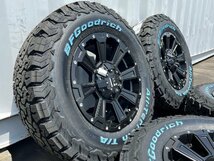 デリカD5 エクストレイル C-HR クロスロード タイヤホイール 16インチ DeathRock BF グッドリッチ A/T KO2 225/70R16 215/70R16 235/70R16_画像3