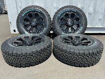 デリカD5 エクストレイル C-HR クロスロード タイヤホイール 16インチ DeathRock BF グッドリッチ A/T KO2 225/70R16 215/70R16 235/70R16_画像4