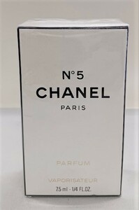 新古品◆ シャネル CHANEL NO5 パルファム 香水 7.5ml 1/4FL.OZ. 未開封保管品