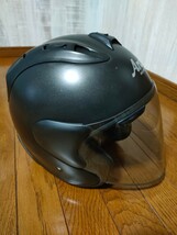 アライ Arai　SZ-RAM4 ジェットヘルメット　オープンフェイス　M 57 58 マットブラック フラットブラック　ラム 4 _画像2