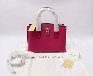 定価61,600円 新品 MICHAEL KORS RUBY サッチェル ミディアム マイケル・コース ピンク