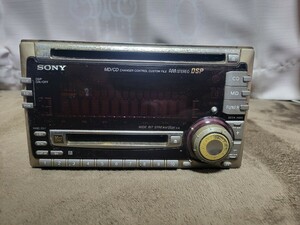 SONY CD/MD 2IN デッキ WX-C900MDG ジャンク JDM ドリフト グライコ ネオヒス車に