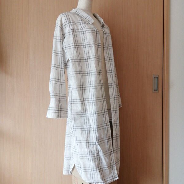 レディース SPIRAL GIRL 羽織り ロングシャツ フリーサイズ