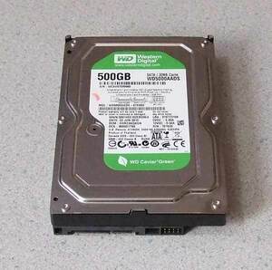 内蔵SATA 3.5インチHDD Western Digital Caviar Green WD5000AADS 500GB