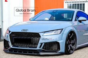 アウディ TT RS TTRS 8S 後期 フロント リップ スポイラー/フロント スプリッター バンパー ディフューザー エプロン