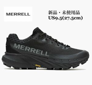 MERRELL メレル AGILITY PEAK 5 アジリティーピーク5 ブラック メンズ スニーカー トレイルランニングシューズ 068045 US9.5