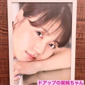 額装品★有村架純①★ドアップの架純ちゃん。かわいすぎる!★当時印刷物★A4サイズ★額入り★あまちゃん★海のはじまり★石子と羽男