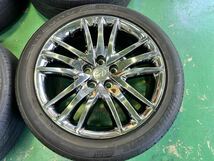 レクサス LS 純正 オプション 19インチ ホイール 4本 レグノ 245/45R19 PCD120 LS460 LS600h OP ブリヂストン REGNO_画像2