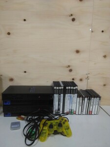 g_t Ｘ822【欠品あり】SONY PlayStation2本体、PS2ソフト、PSソフトまとめ売り★ゲーム★テレビゲーム★PlayStation2★本体☆ソニー