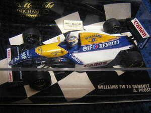 1/43　MINICHAMPS　1993年ウィリアムズルノーFW15#2　A・プロスト