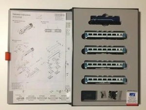  postage is cheap Taiwan N gauge iron main .35SP32950kyo light number the first period painting light blue DL passenger car 5 both set 