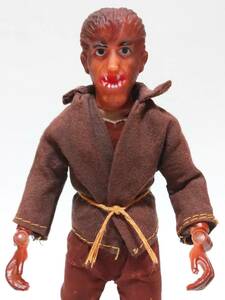 1970 period universal * Monstar . man 8 -inch action figure Monsters Wolfman. thing ..AHI MEGO Showa Retro that time thing sofvi 