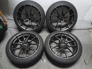 ★☆RAYS 025G 19インチ 8.5J +42 / 9.5J +44 PCD114.3 5穴 4本 NANKANG NOBLE SPORT NS-20 265/35ZR19 / 235/40ZR19 4本☆★