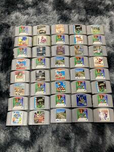  Nintendo Nintendo 64 N64 cassette soft summarize total 40 sheets 