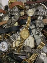 大量 腕時計 おまとめ 重さ約8.5㎏ ジャンク扱 メンズ レディース SEIKO CITIZEN Casio など いろいろ_画像9