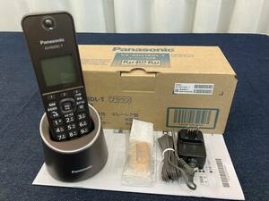[ unused goods ]#ioy0532#Panasonic/ Panasonic cordless telephone machine VE-GDS18DL-T Brown #