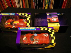 Scalextric スケーレックストリック　1/32 　Ferrari 330 P4 ３台セット　フェラーリ　スロットカー