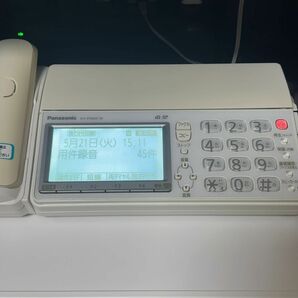 パナソニック おたっくす デジタルコードレスFAX KX-PD603DL-W