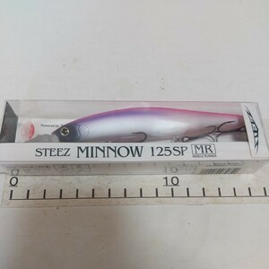 T８０　人気カラー　DAIWA STEEZ MINNOW 125SP MR / ダイワ スティーズ ミノー 　マットピンクパープル　