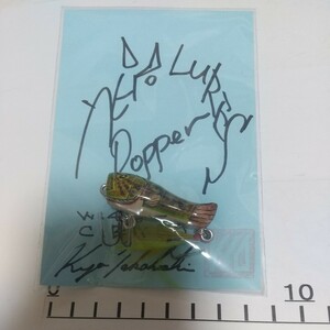  rare KYO LURE popper popper hand made lure 4.2g: approximately 4.5cm height ..