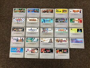 [ Junk ] Super Famicom soft only set sale total 24ps.@[1 jpy start!]# Yu Yu Hakusho # Ranma 1/2# gong ke# Doraemon # other 