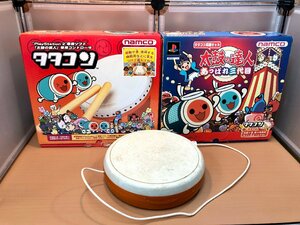 【ジャンク】Nintendo　namco　Wii 太鼓の達人　タタコン　まとめ売り3点【1円スタート！】