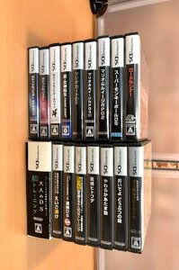 [ Junk ] Nintendo DS soft set sale total 17ps.@[1 jpy start!]# Roadrunner #rupi- Land # super Monkey ball # other 