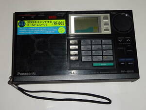  Panasonic world ресивер радио *RF-B65 б/у текущее состояние товар 