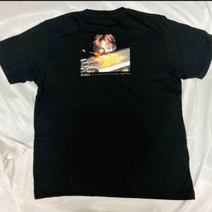 FF8 Tシャツ 黒XL 送料無料 final fantasy 8 ファイナルファンタジー UNIQLO 半袖Tシャツ