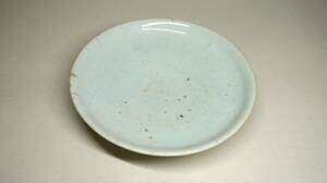  Joseon Dynasty белый фарфор тарелка ( поздняя версия )~19 век 